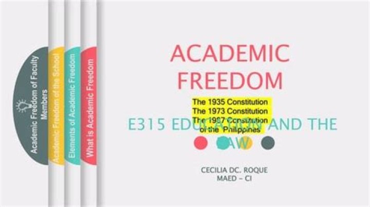 What is teacher academic freedom