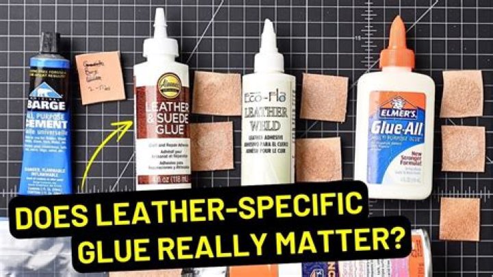 What is the best glue to glue leather