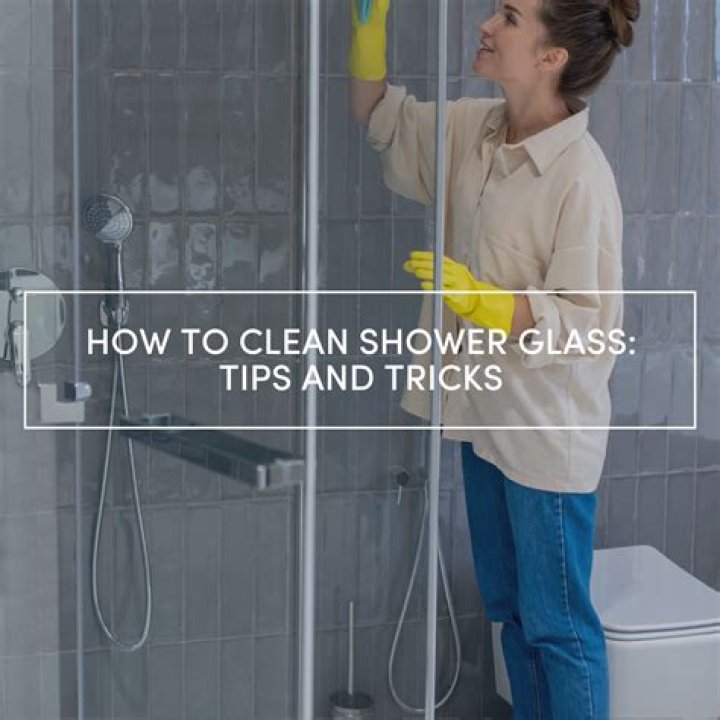 What is the best to clean shower glass
