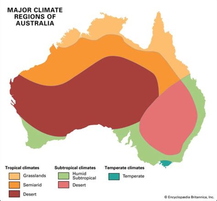 What is the climate and geography of Australia