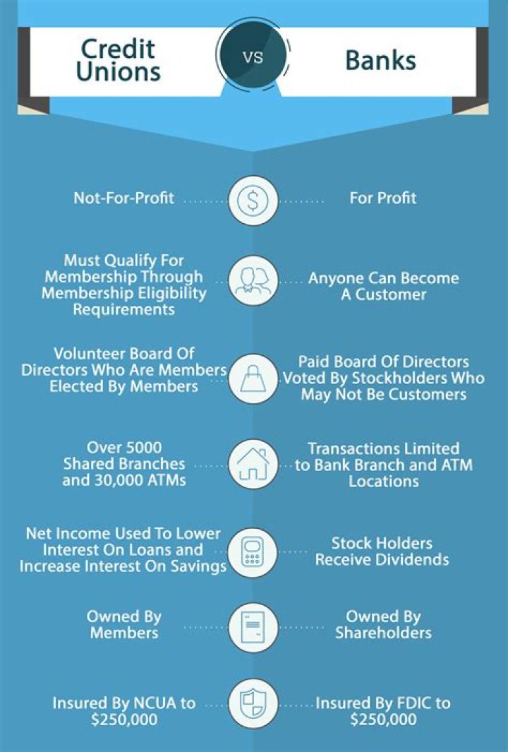 What is the difference between a credit union and a community bank