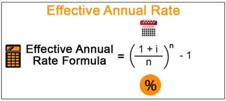 What is the effective annual rate ear
