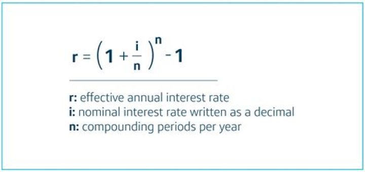What is the effective annual rate of 12 compounded monthly