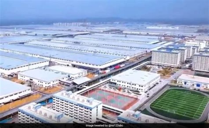 What is the largest factory in China