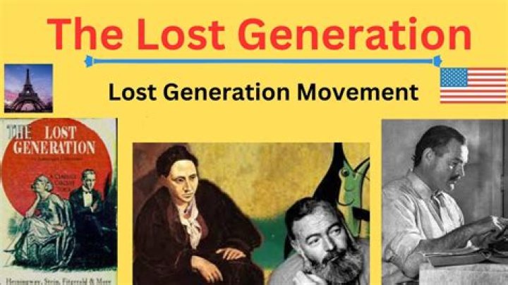 What is the lost generation in the 1920s