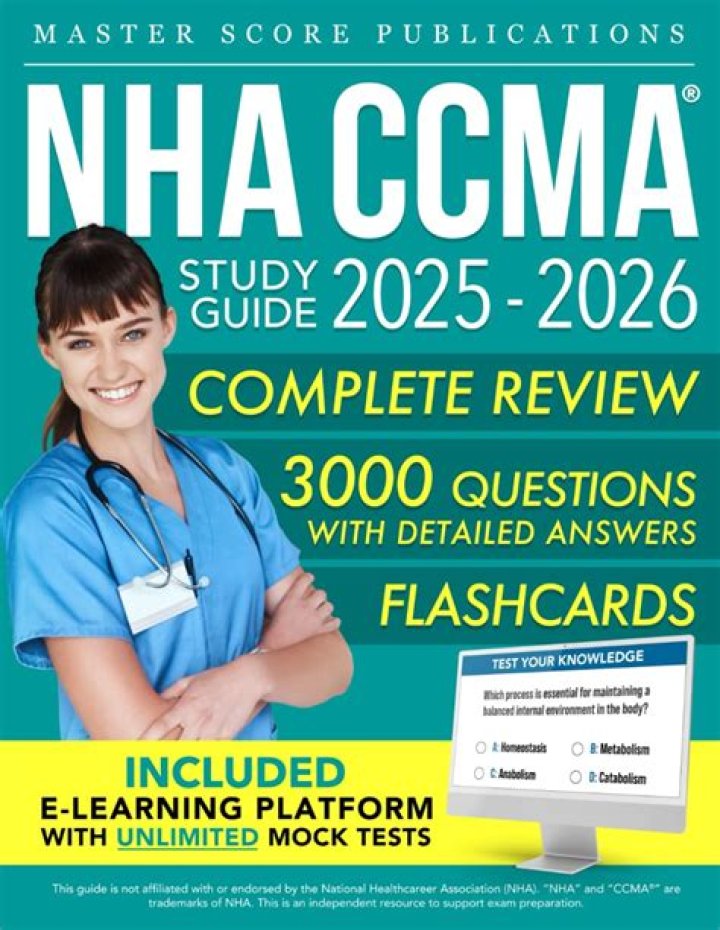 What is the passing score for NHA CCMA