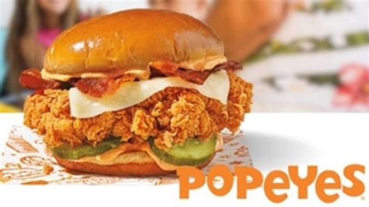 What is the Popeyes sandwich called
