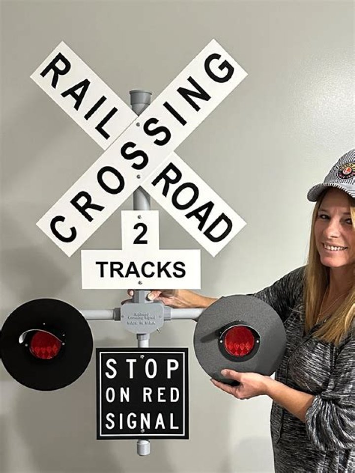 What is the railroad crossing sign called