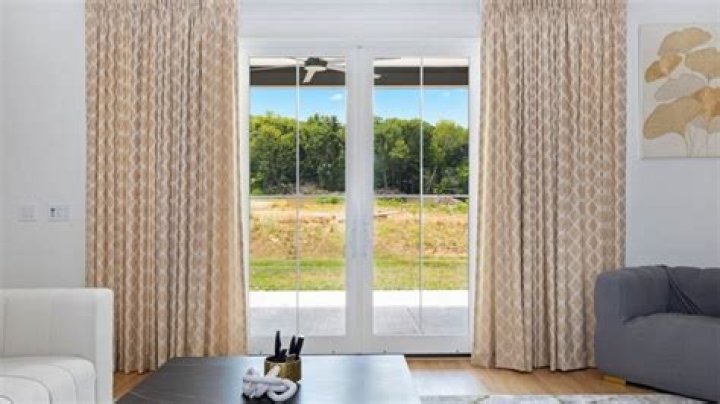 What is the window treatment for French doors