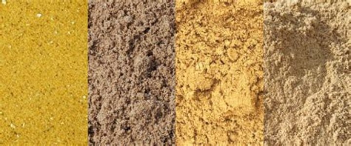 What is yellow building sand