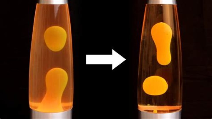 What liquid is in a lava lamp
