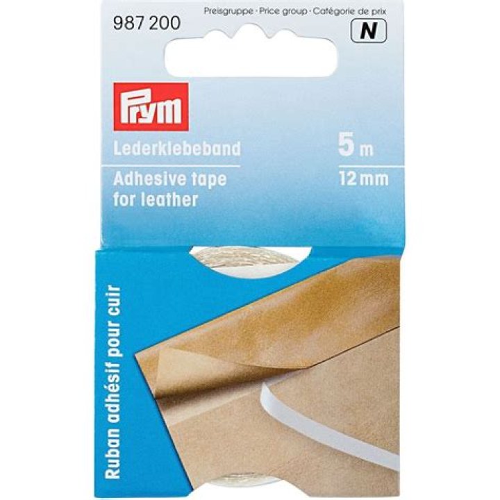 What tape sticks to leather