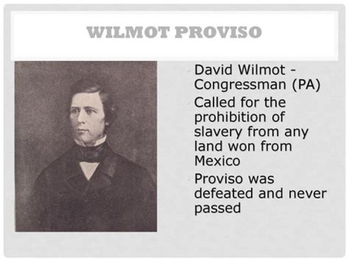 What was the Wilmot Proviso similar to