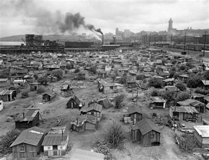What were shantytowns