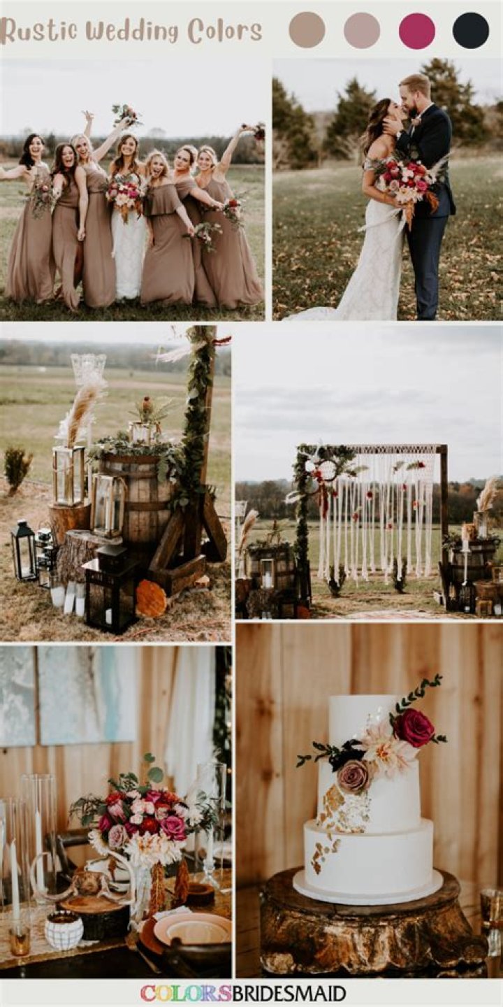 Whats a rustic wedding
