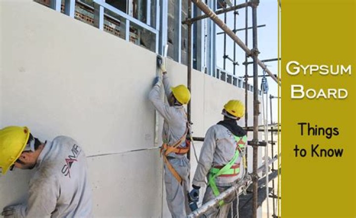 When was gypsum first used