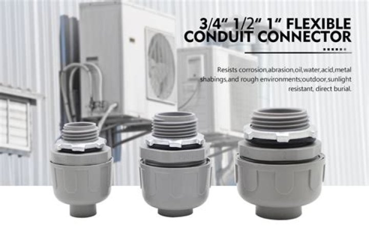 Where can I use flexible conduit