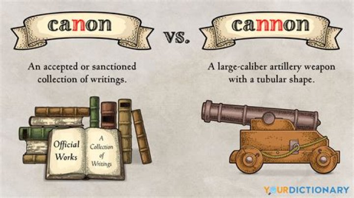 Where does the word canon come from
