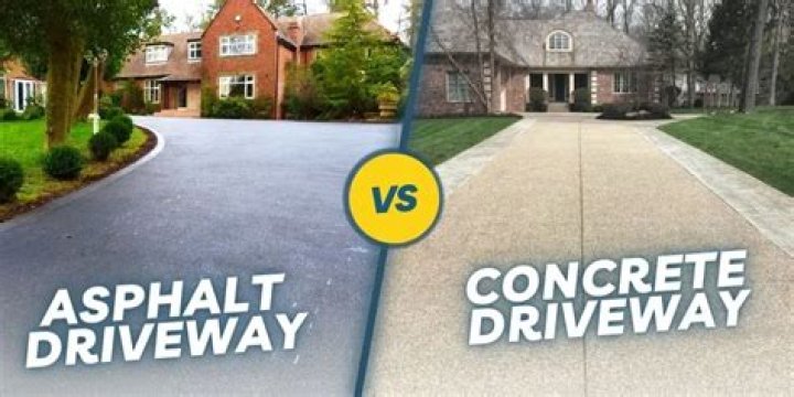 Which is better for a driveway asphalt or concrete