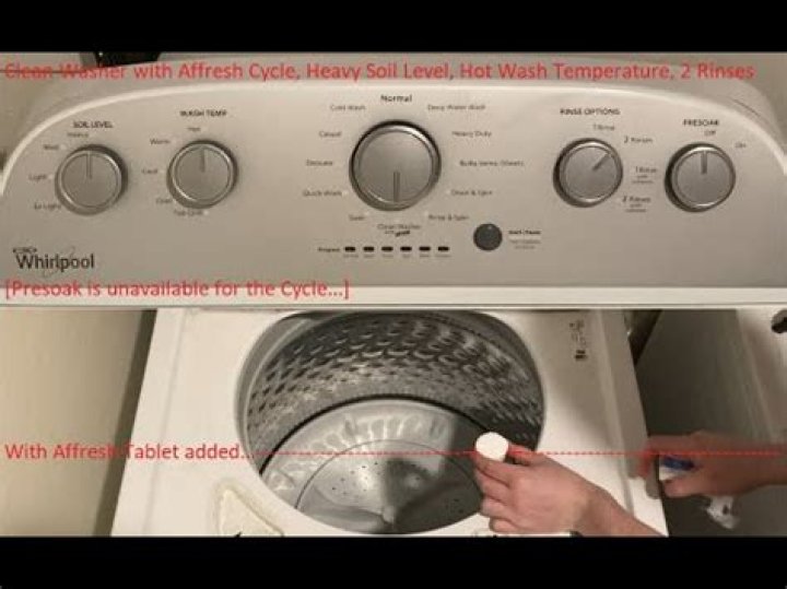 Whirlpool Clean Washer Without Affresh