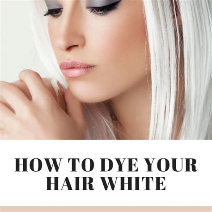 White dye - How To Discuss