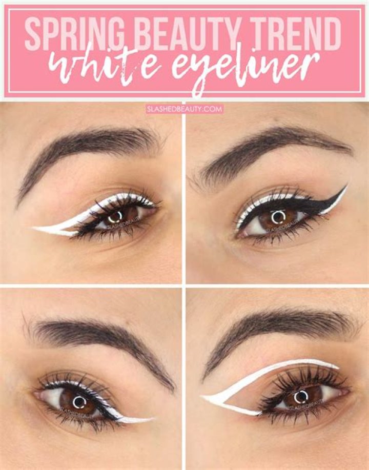 White eyeliner - How To Discuss