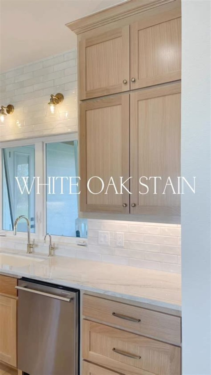 White stained cabinets - How To Discuss