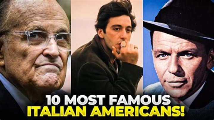 Who are some famous Italians