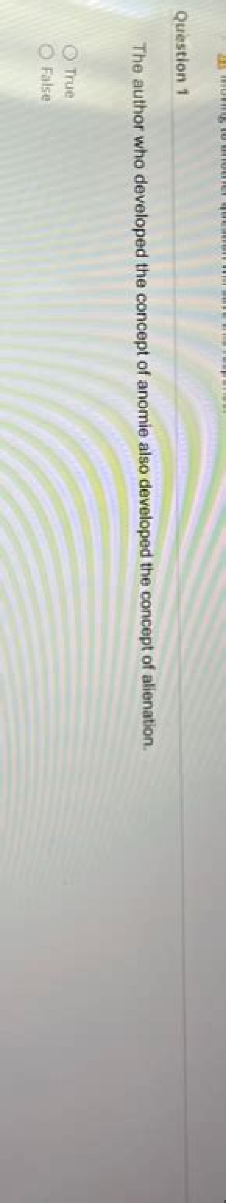 Who developed the concept of anomie