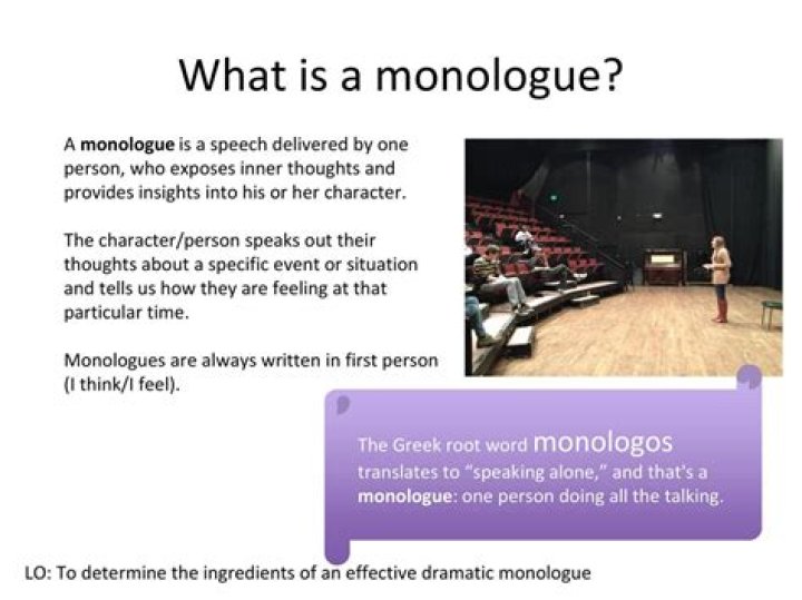 Who introduced dramatic monologue