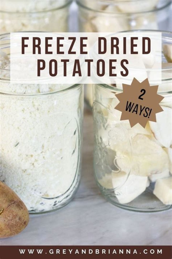 Who invented freeze dried potatoes