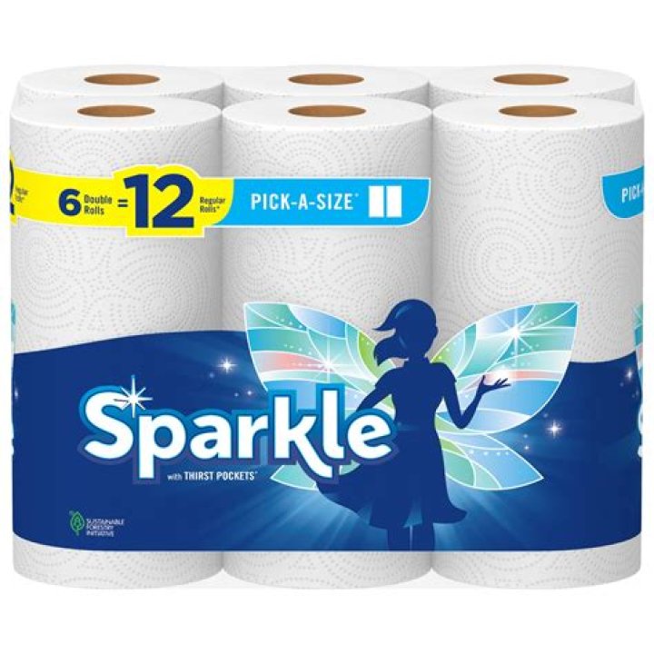 Who is the Sparkle paper towel girl