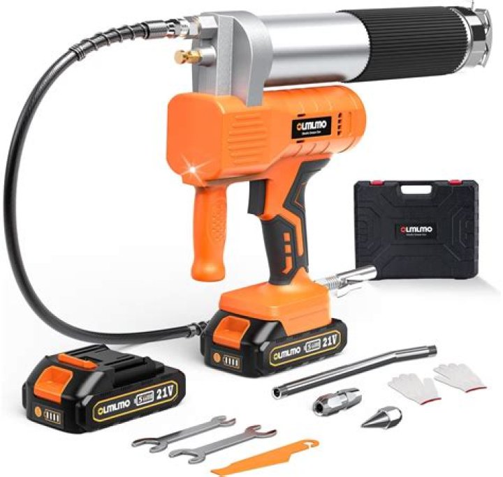 Who makes the best battery powered grease gun