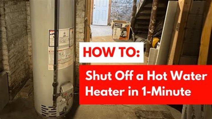 Why did my hot water heater shut off?