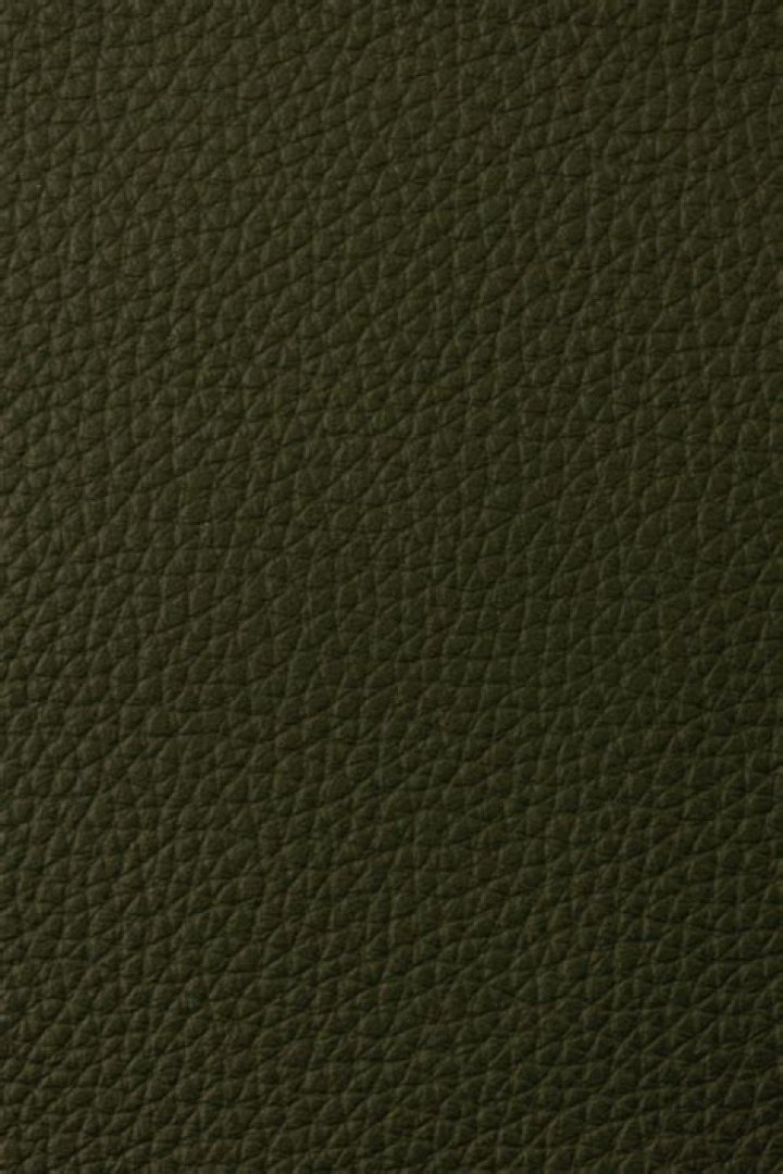 Why does black leather turn green