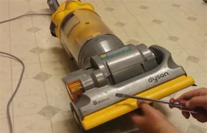 Why does my Dyson vacuum smell like burning