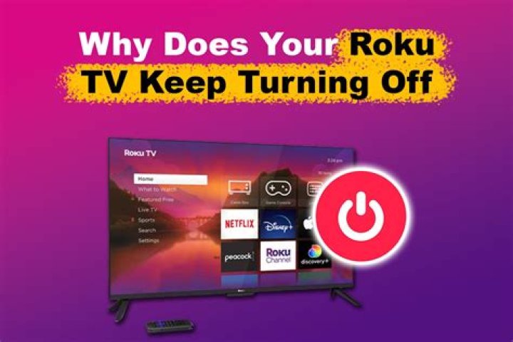 Why does my Hitachi TV keep turning off