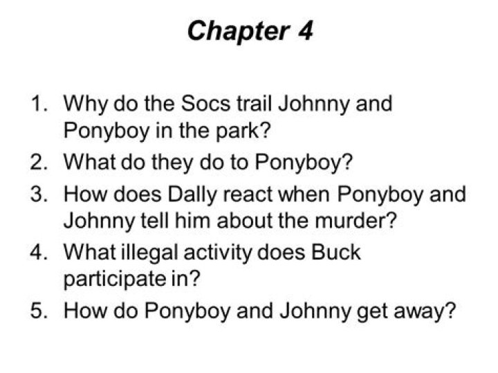Why does ponyboy run away in Chapter 3