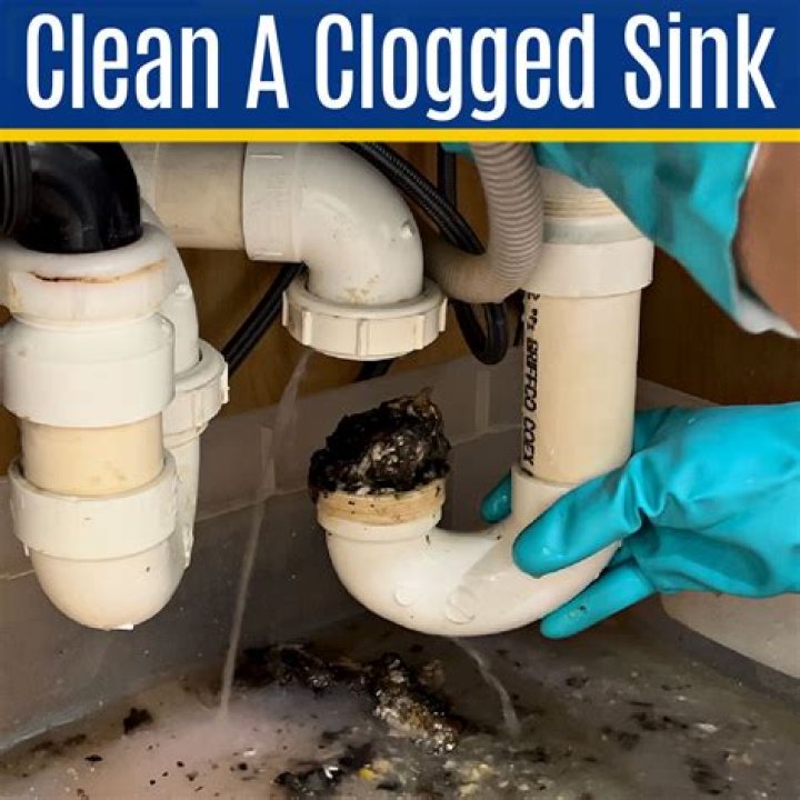 Why is only one side of my kitchen sink clogged?